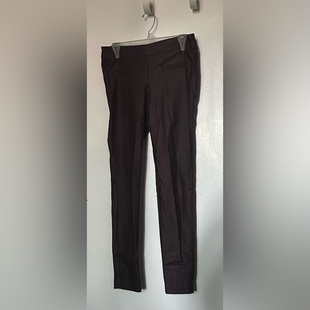 ILTM Marroon Faux Leather Pants